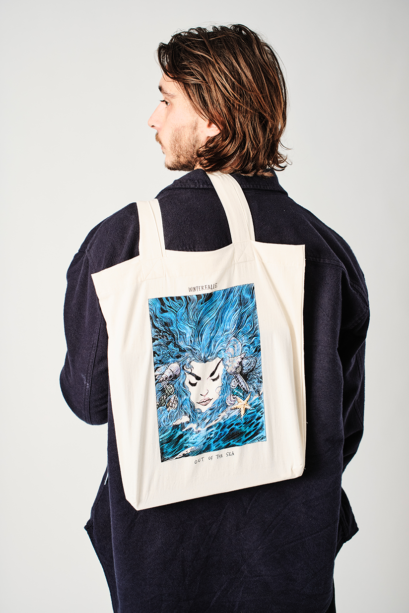 Winterfalle X Chris Riddell Sea Siren Tote 4