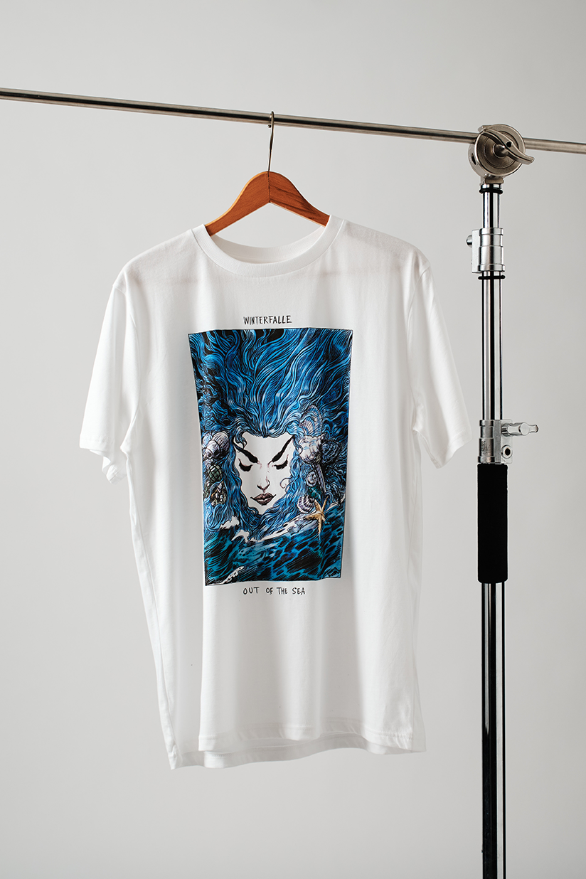 Winterfalle X Chris Riddell Sea Siren T-shirt 2