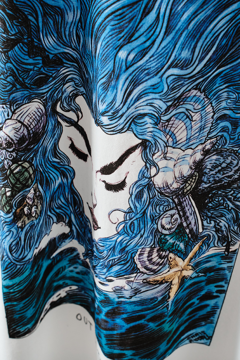 Winterfalle X Chris Riddell Sea Siren T-shirt 7