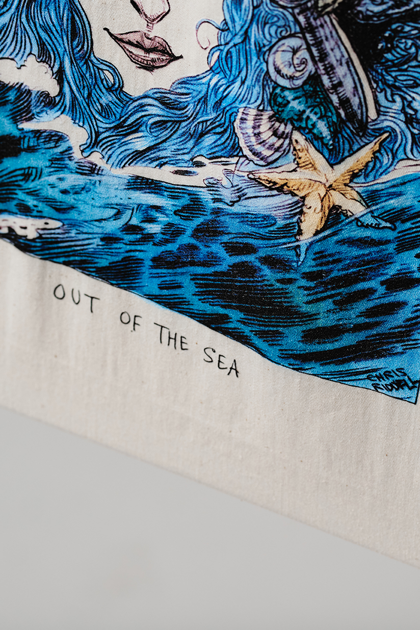 Winterfalle X Chris Riddell Sea Siren Tote 7