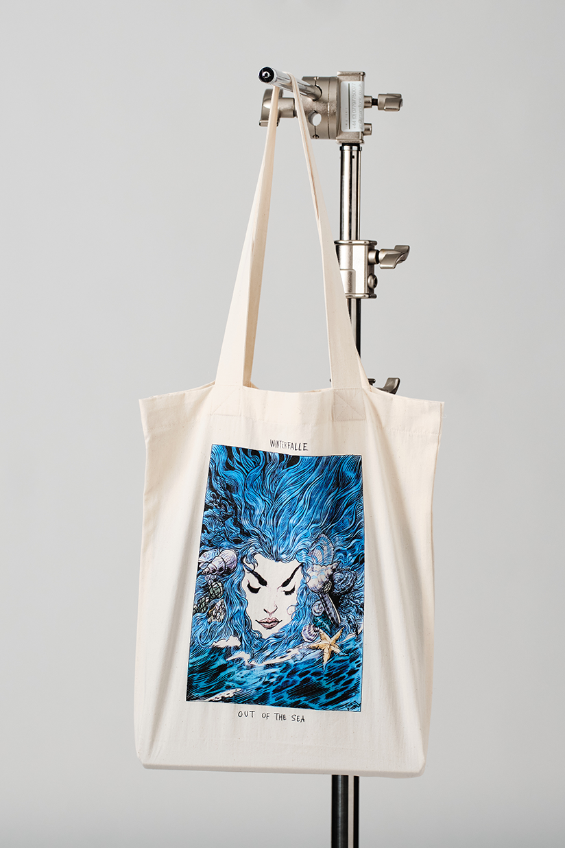 Winterfalle X Chris Riddell Sea Siren Tote 2