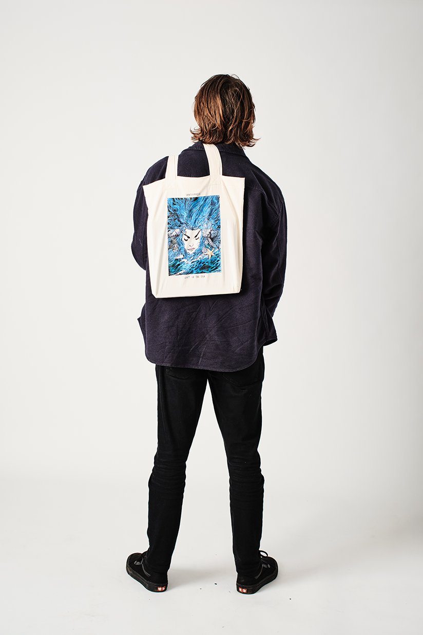 Winterfalle X Chris Riddell Sea Siren Tote 3