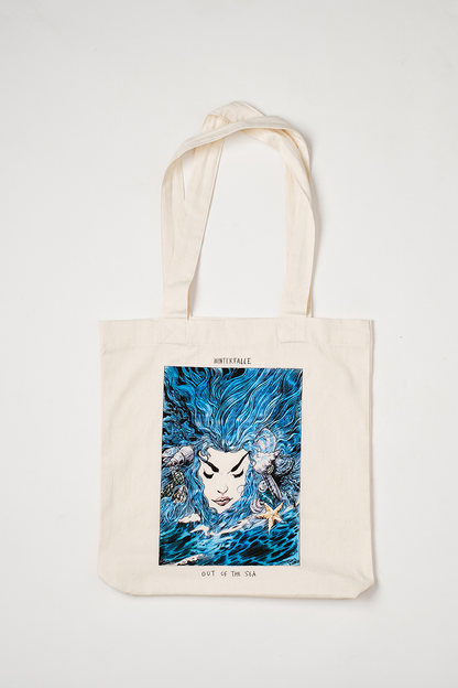 Winterfalle X Chris Riddell Sea Siren Tote Bag 1